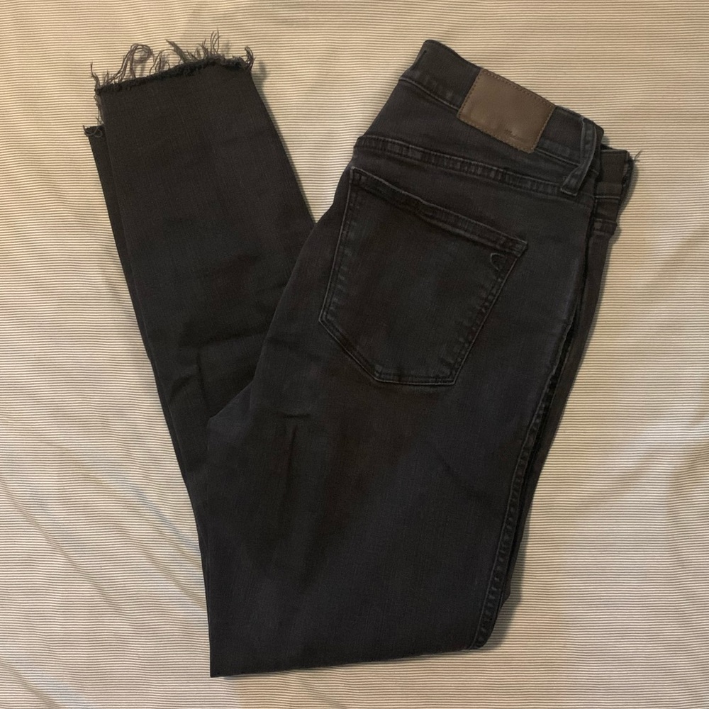 Madewell 10” high rise skinny jeans